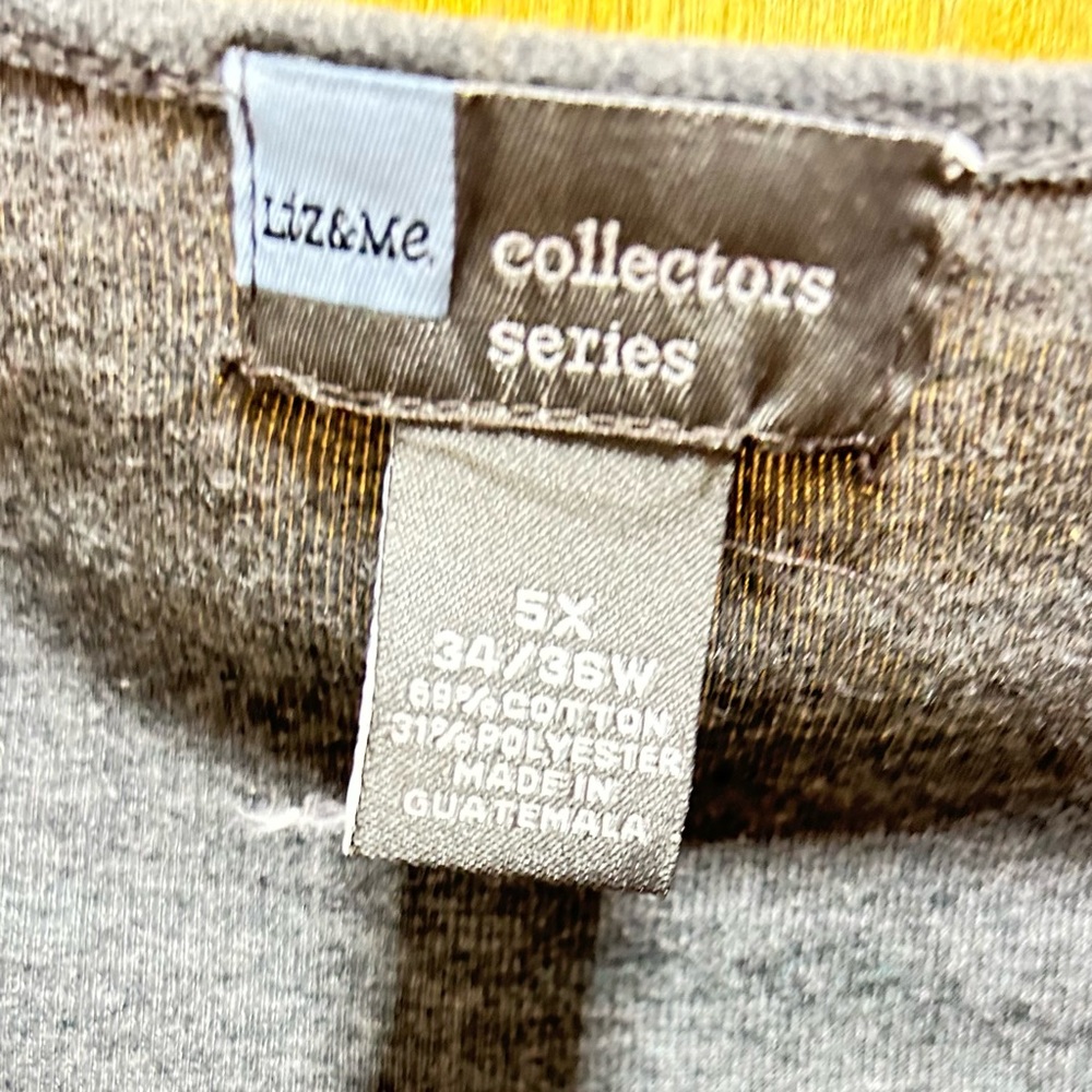 Long sleeve holiday shirt.